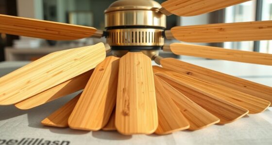 top bamboo fan blade picks