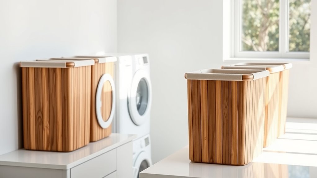 top bamboo laundry hampers