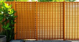 top bamboo privacy fence rolls