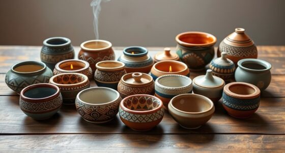 top boho ceramic incense holders