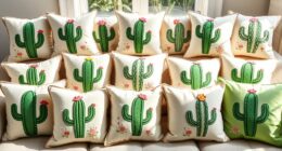 top cactus pillow covers