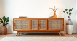 top cane buffet storage