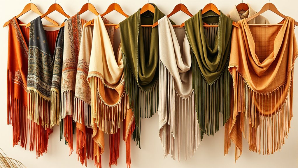 top fringe shawls for style
