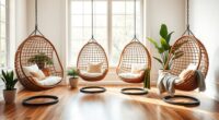 top indoor rattan egg chairs