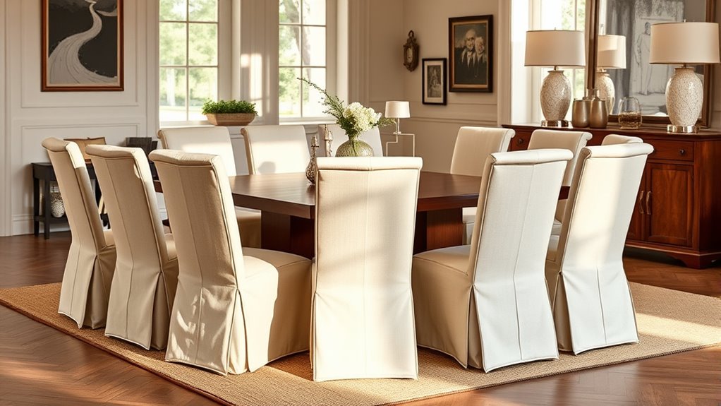 top linen dining chairs