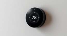top matte black thermostats