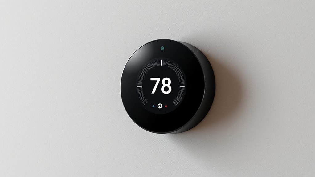 top matte black thermostats