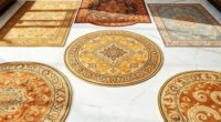 top metallic silk carpet picks