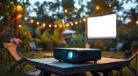 top outdoor portable projectors