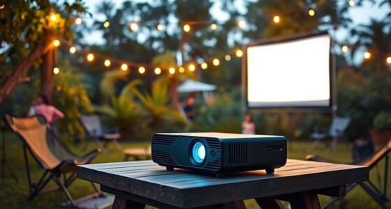 top outdoor portable projectors
