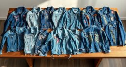top patchwork denim jackets