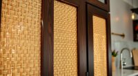 top rattan cabinet inserts