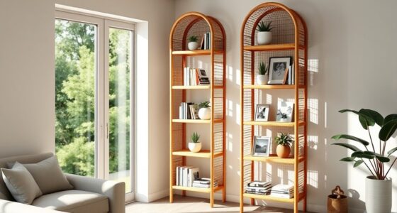 top rattan etagere bookshelves