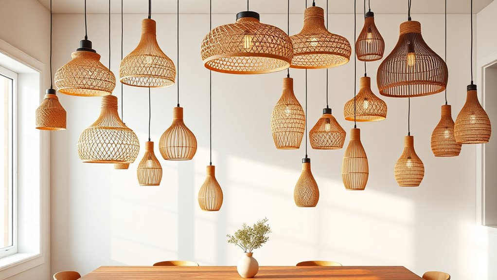 top rattan pendant light picks
