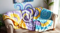 top tie dye lounge sets