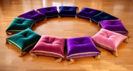 top velvet floor cushion choices