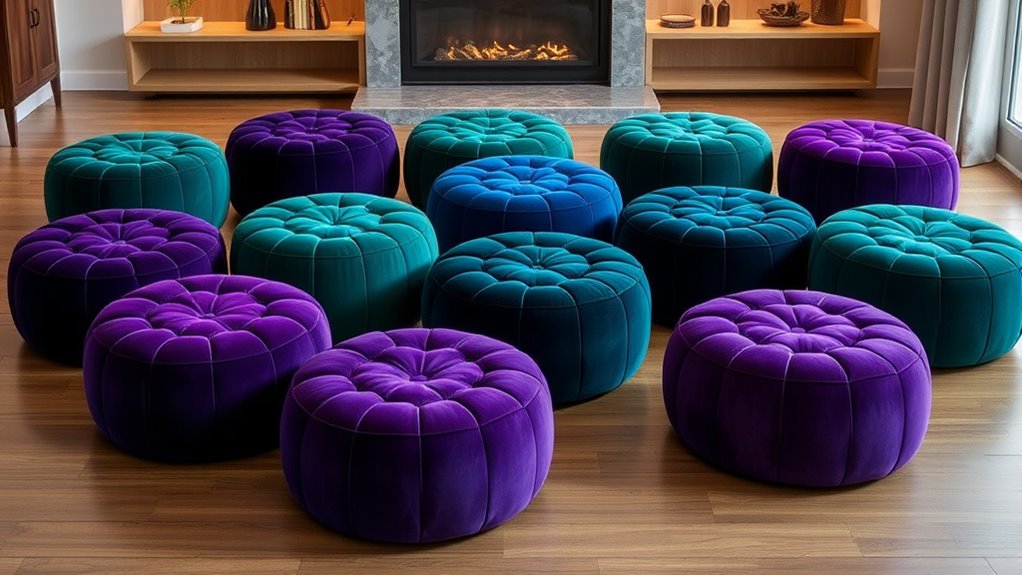 top velvet ottoman picks