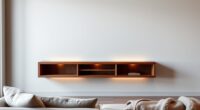 top walnut media consoles