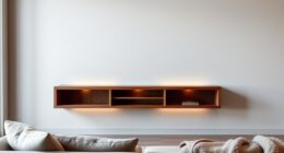 top walnut media consoles