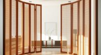 top woven cane room dividers
