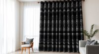 tribal patterned blackout curtains