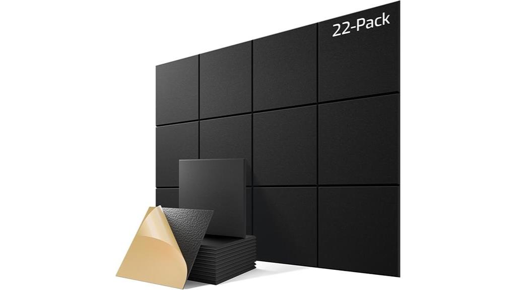 twenty two pack acoustic panels