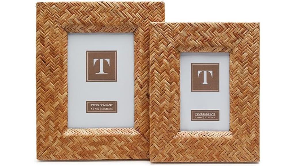 two company woven cane frames