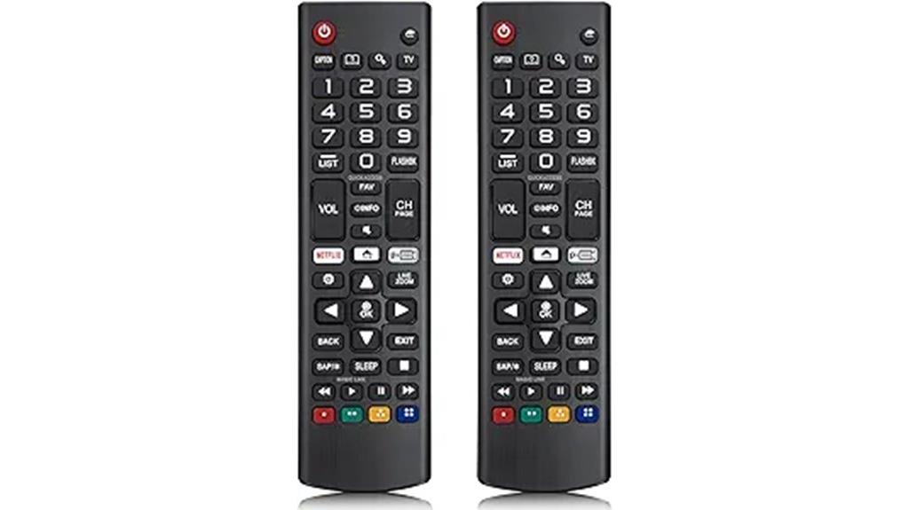 two lg tv remotes