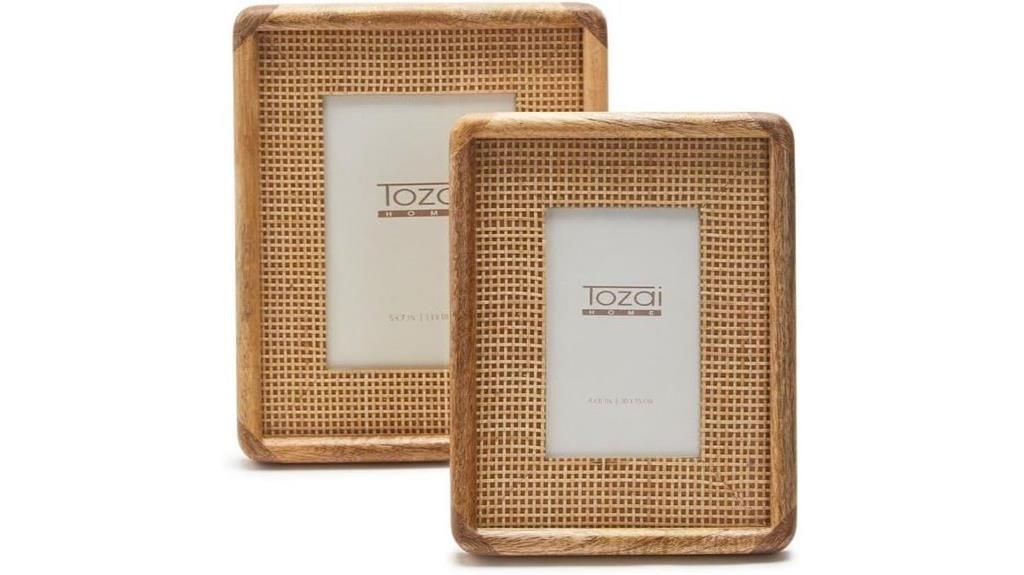 two photo frame set