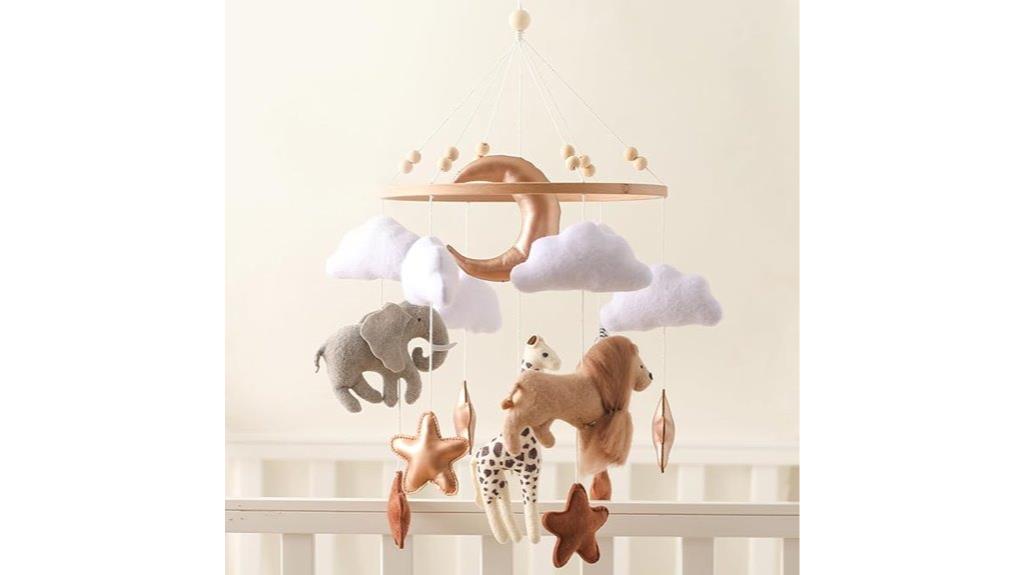 unisex baby crib mobile