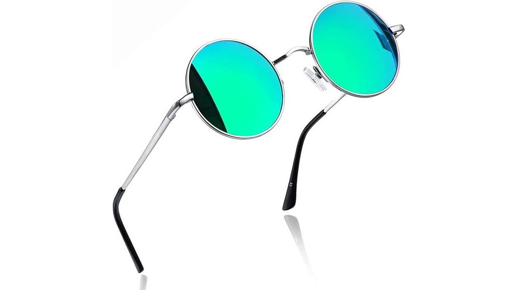 unisex round sunglasses