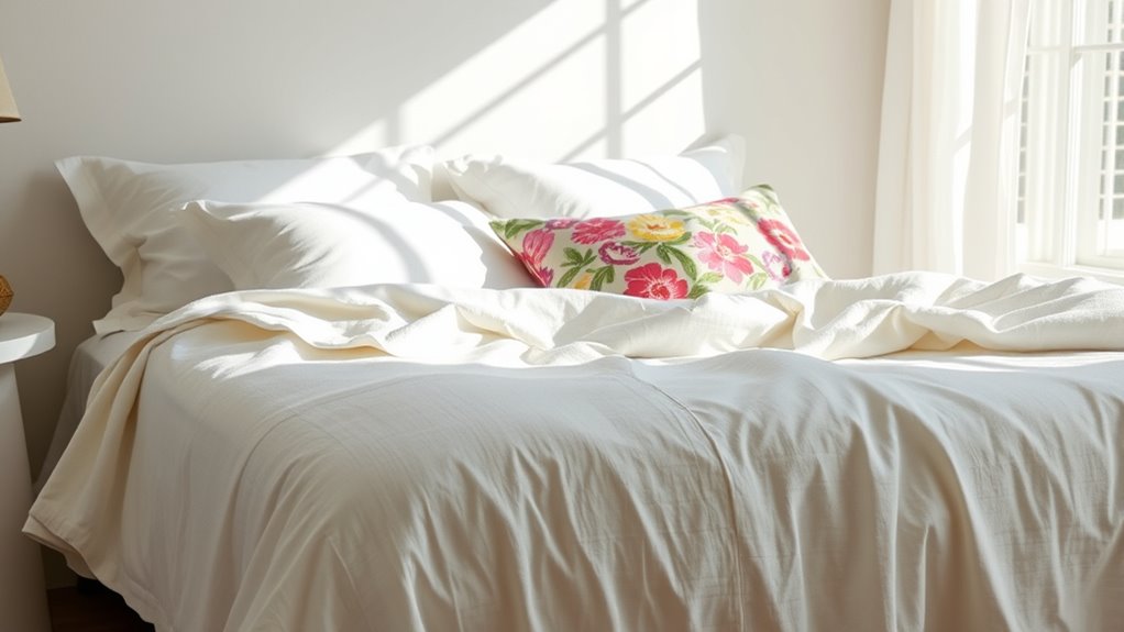use colorful accent pieces