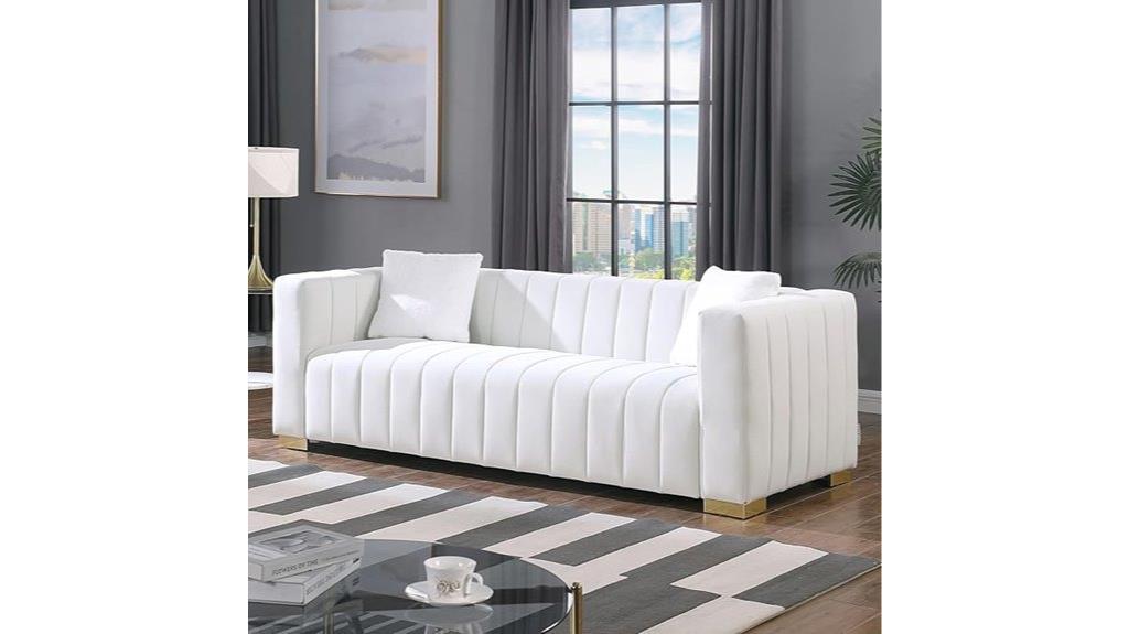 velvet 3 seater couch