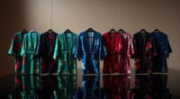 velvet burnout kimono collection