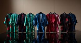 velvet burnout kimono collection