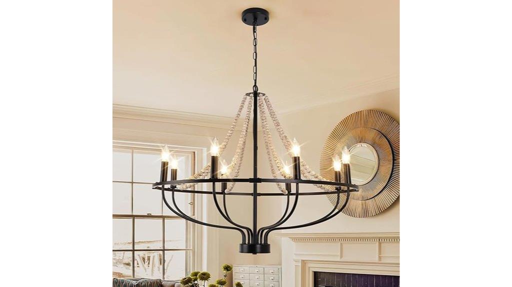 vintage beaded wagon wheel