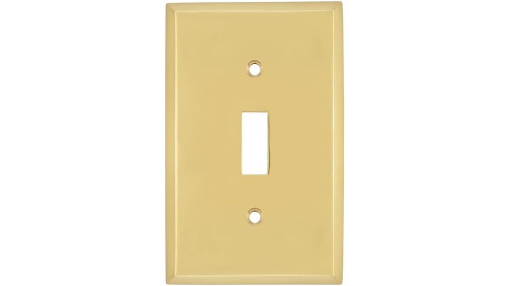 vintage style switch plate