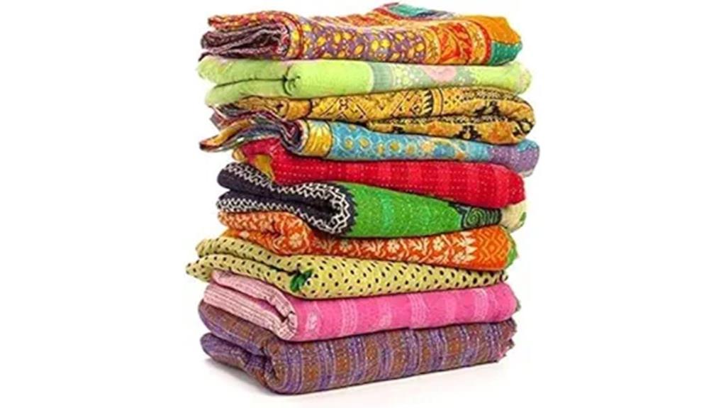 vintage tribal kantha quilts