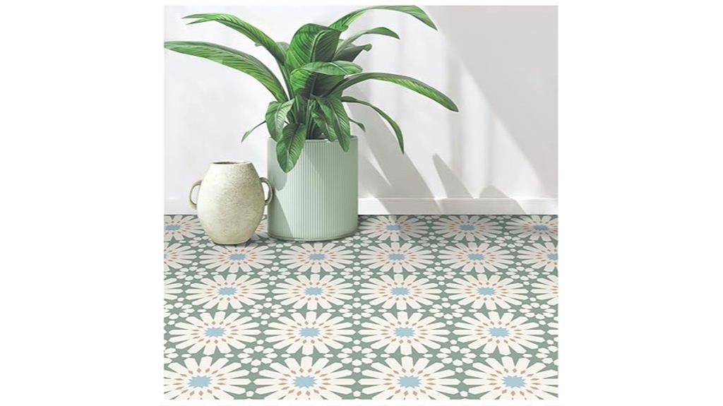 vinyl waterproof adhesive tiles