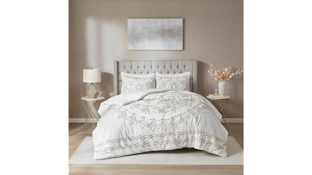 violette chenille cotton duvet