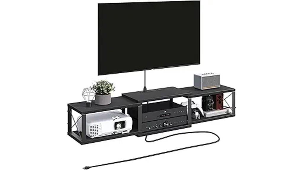 wall mounted tv stand