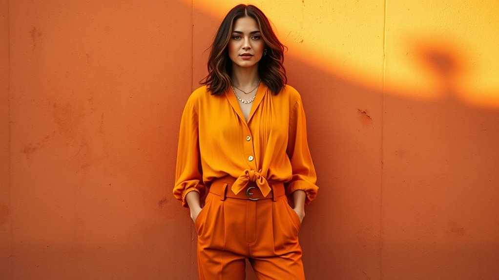 warm earthy color styling