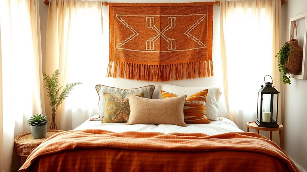 warm earthy vibrant accents
