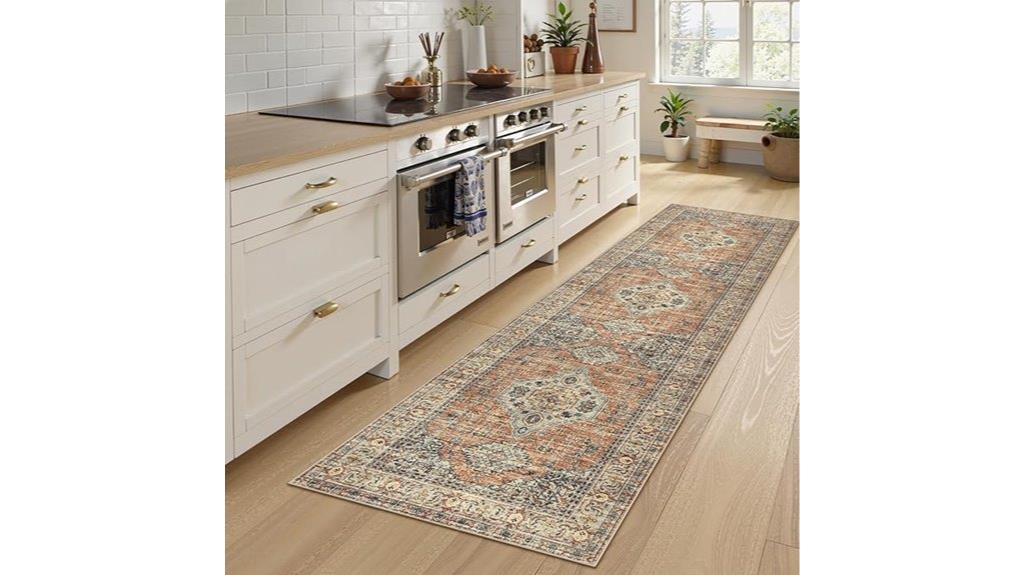 washable kitchen rug