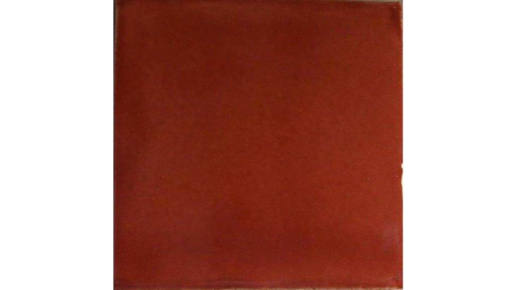 washed terracotta tile set