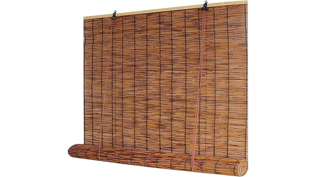 waterproof bamboo shade blinds