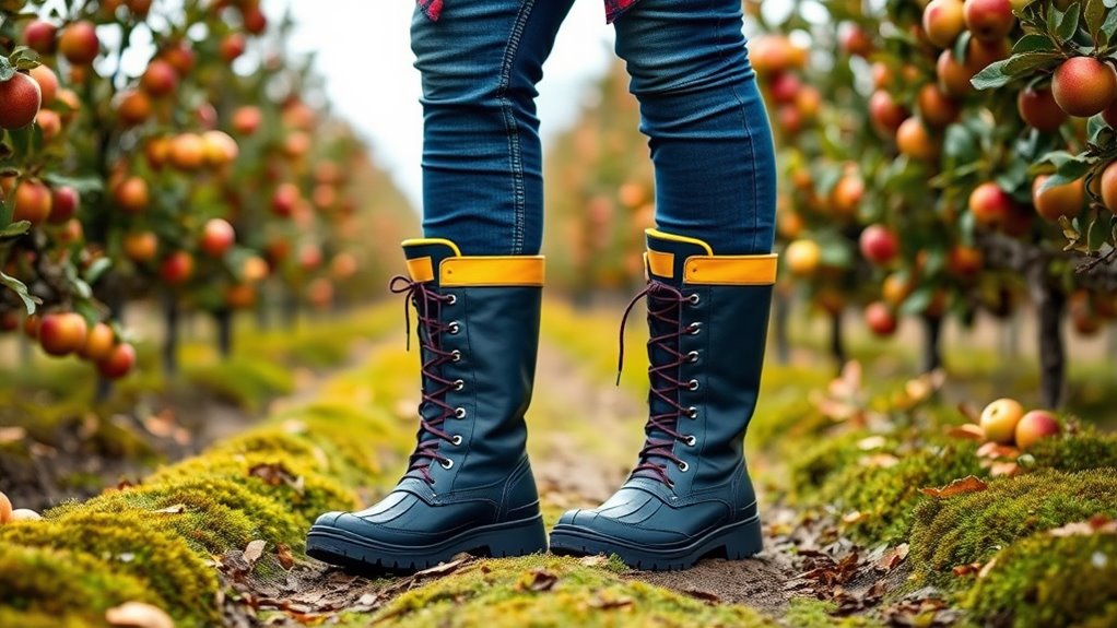 waterproof breathable slip resistant footwear