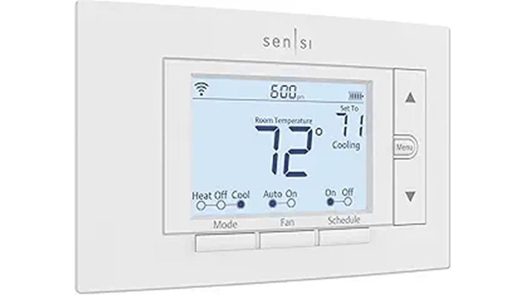 wi fi app controlled thermostat