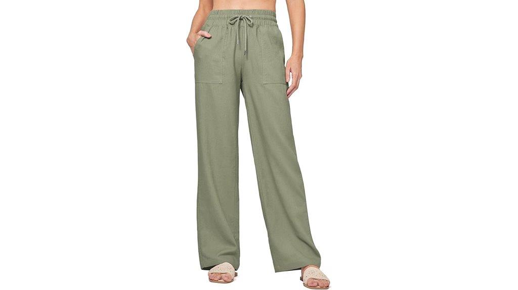 willit linen wide leg pants