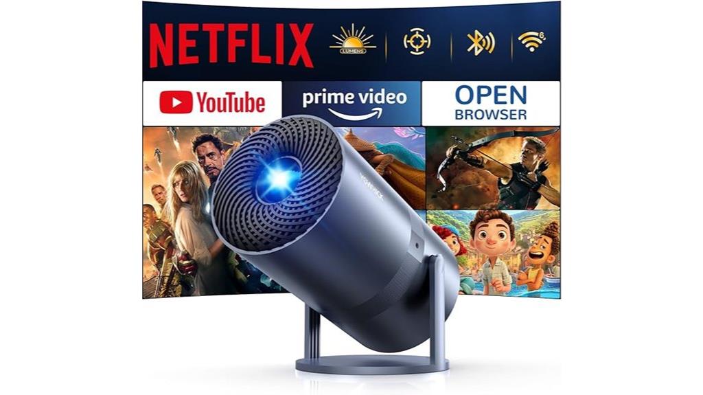 wireless netflix mini projector